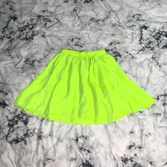 American Apparel neon skirt - Picture 1 of 2